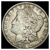 1901 Morgan Silver Dollar LIGHTLY CIRCULATED