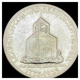 1925 Lexington-Concord Half Dollar CLOSELY UNCIRCU