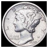 1920 Mercury Dime CLOSELY UNCIRCULATED