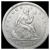 1855 Seated Liberty Quarter CLOSELY UNCIRCULATED