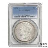 1878-S Morgan Silver Dollar PCGS MS62