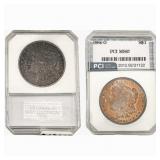 1884-1887 [2] Morgan Silver Dollar PCI MS64-67