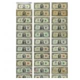1929-1995 $193 Face Varied Date and Denom US Curre