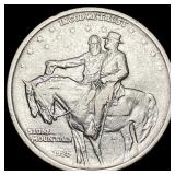 1925 Stone Mountain Half Dollar CLOSELY UNCIRCULAT