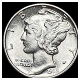 1935 Mercury Dime UNCIRCULATED
