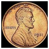 1911 Lincoln Wheat Cent LIGHTLY CIRCULATED