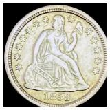 1858-O Seated Liberty Dime