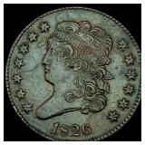 1826 Classic Head Half Cent