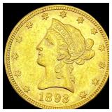 1893 Liberty Head Eagle $10