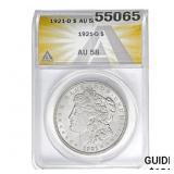 1921-D Morgan Silver Dollar ANACS AU58