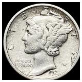 1921 Mercury Dime CLOSELY UNCIRCULATED
