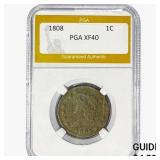 1808 Classic Head Large Cent PGA XF40