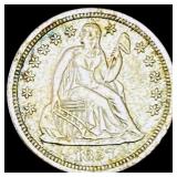 1857-O Seated Liberty Dime CHOICE AU