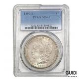 1890-S Morgan Silver Dollar PCGS MS63