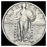 1924-S Standing Liberty Quarter LIGHTLY CIRCULATED