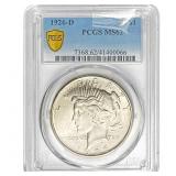 1926-D Peace Dollar PCGS MS62