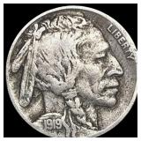 1919-S Buffalo Nickel LIGHTLY CIRCULATED