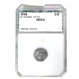 1998 US 1/10oz Platinum Eagle PCI MS64