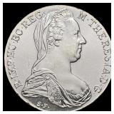 1780 Maria Theresa Thaler UNCIRCULATED