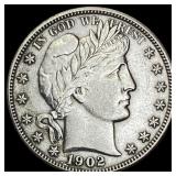 1902-O Barber Half Dollar UNCIRCULATED
