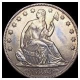 1853-O Seated Liberty Half Dollar CHOICE BU