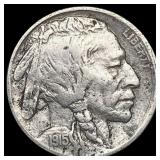 1915-D Buffalo Nickel LIGHTLY CIRCULATED