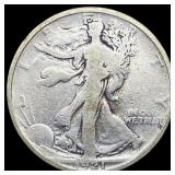 1921 Walking Liberty Half Dollar NICELY CIRCULATED
