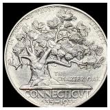 1935 Connecticut Tercentenary Half Dolla GEM BU