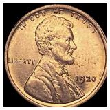 1920 Lincoln Wheat Cent UNCIRCULATED