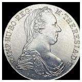 1780 Maria Theresa Thaler UNCIRCULATED