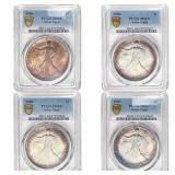 1986-1987 [4]  PCGS MS67-68