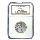 2003 US 1/2oz Platinum Eagle NGC MS69