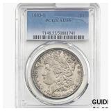 1883-S Morgan Silver Dollar PCGS AU55