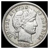 1900-O Barber Dime NEARLY UNCIRCULATED