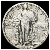 1924-S Standing Liberty Quarter LIGHTLY CIRCULATED