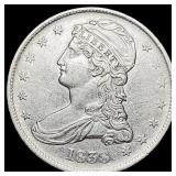 1838 Capped Bust Half Dollar CLOSELY UNCIRCULATED