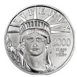 2000 US 1/4oz Platinum Eagle SUPERB GEM BU