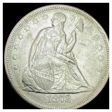 1872 Seated Liberty Dollar