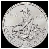 1984 Engelhard American Prospector Silve GEM BU