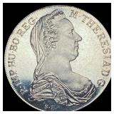 1780 Maria Theresa Thaler UNCIRCULATED