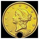 1852 $1 Liberty Head Gold Dollar HIGH GRADE