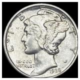 1938 Mercury Dime UNCIRCULATED