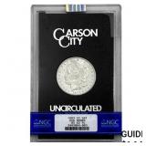 1883-CC Morgan Silver Dollar NGC MS62 PL