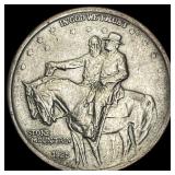 1925 Stone Mountain Half Dollar CLOSELY UNCIRCULAT
