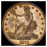 1877 Trade Dollar CLOSELY UNCIRCULATED