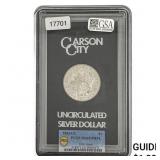 1883-CC Morgan Silver Dollar PCGS MS62 DMPL