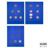 1866-1883 Shield Nickels Album [14 Coins]