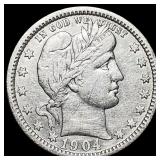 1904 Barber Quarter CLOSELY UNCIRCULATED