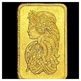 This is a PAMP Suisse 1g Gold Bar .9999 HIGH GRADE