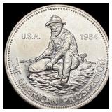 1984 Engelhard American Prospector Silve GEM BU
